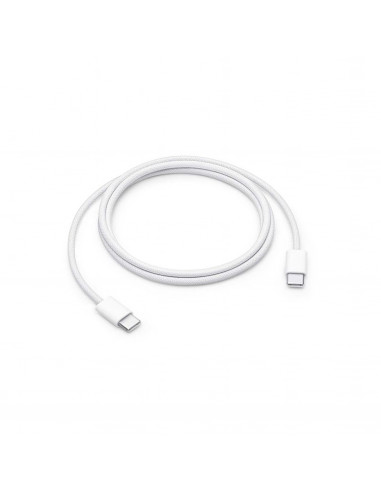Apple cable Tipo C-Tipo C 1m 60W compatible con Apple iPhoneblanco