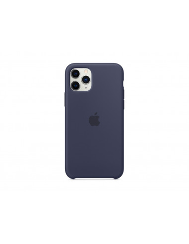 Apple carcasa silicona compatible con Apple iPhone 11 Pro azul noche