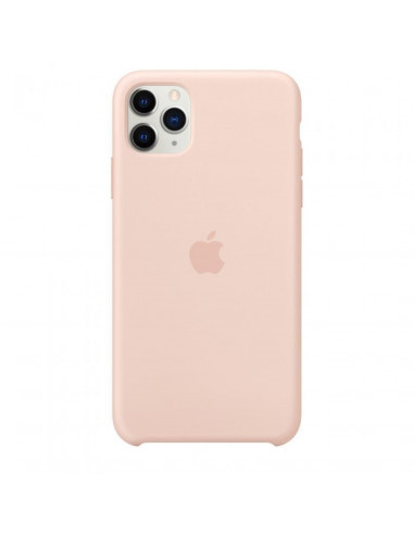 Apple carcasa silicona compatible con Apple iPhone 11 Pro Max rosa arena