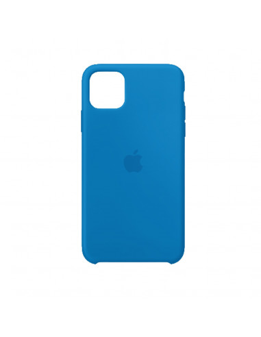 Apple carcasa silicona compatible con Apple iPhone 11 Pro Max azul surfero