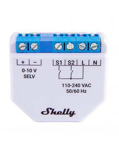 Shelly Módulo switch Dimmer 0-10V