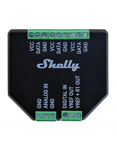 Shelly Módulo switch Wi-Fi Temperatura y Humedad Plus AddOn