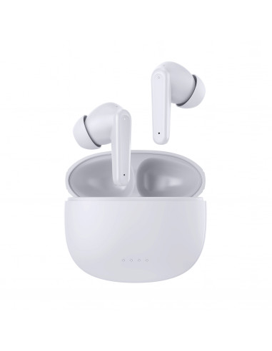 myway auriculares estéreo Bluetooth ANC+ENC blancos