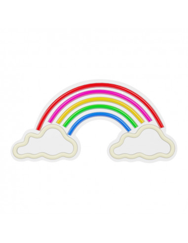 Forever Neon Plexi Led Rainbow On Clouds multicolor FPNE32