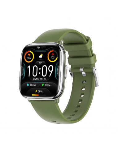 myPhone Watch Pastel Silver Green