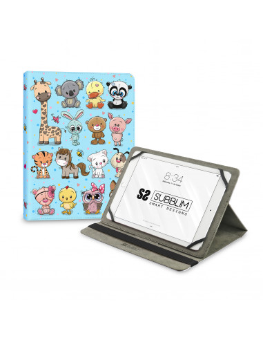 Subblim Trendy Animals funda tablet universal de 9,6" a 11"