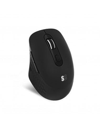 Subblim Curve Ergo Dual Battery ratón inalámbrico con bate  ría negro