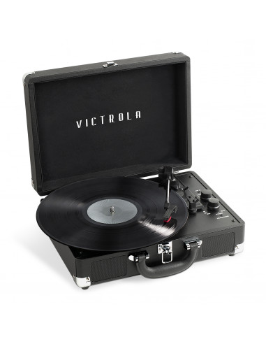 Victrola Tocasdicos maleta Journy+ Negro