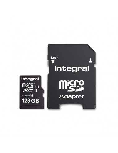 Integral Memory tarjeta memoria microSD XC 128GB clase 10