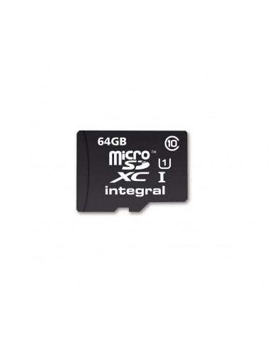 Integral Memory tarjeta memoria microSD XC 64GB clase 10