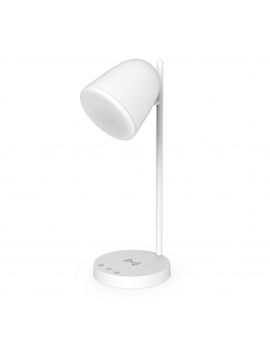 muvit iO Lámpara Sobremesa WiFi con base de carga inalámbrica Blancos