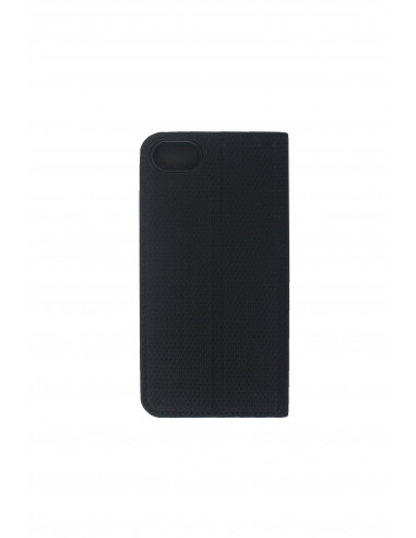 muvit funda Folio compatible con Apple iPhone SE/8/7 función soporte + tarjetero negra