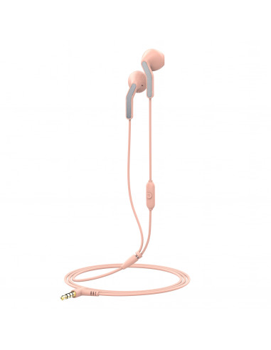 muvit auriculares estéreo MEU 3.5mm rosa