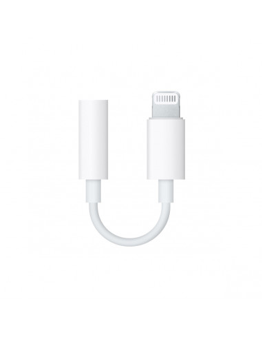 myway adaptador lightning a Jack 3,5 mm blanco