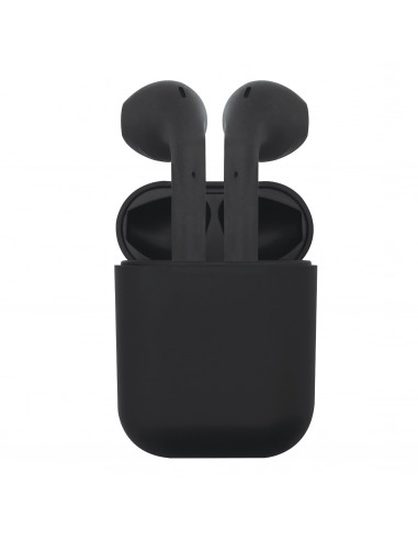 myway auriculares estéreo Bluetooth touch control negros
