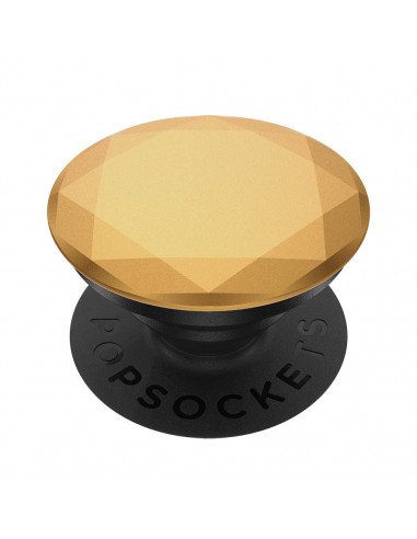 PopSockets soporte adhesivo Metalic Diamond Medallion Gold