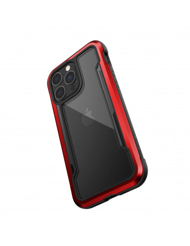 Raptic carcasa Shield Pro compatible con Apple iPhone 13 Pro roja