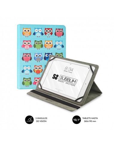 Subblim Trendy Owls funda tablet de 9,6" a 11"