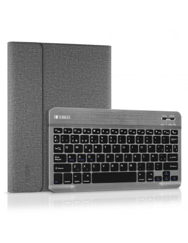 Subblim Keytab Pro Bluetooth funda tablet con teclado de 9,6" a 11" gris