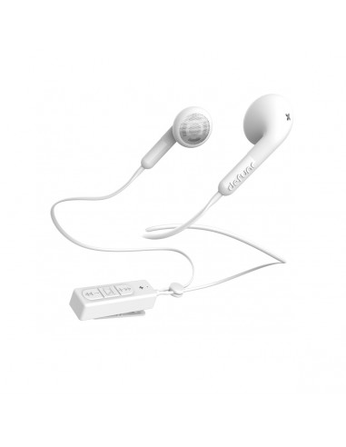 DeFunc PLUS Talk auriculares Bluetooth blancos