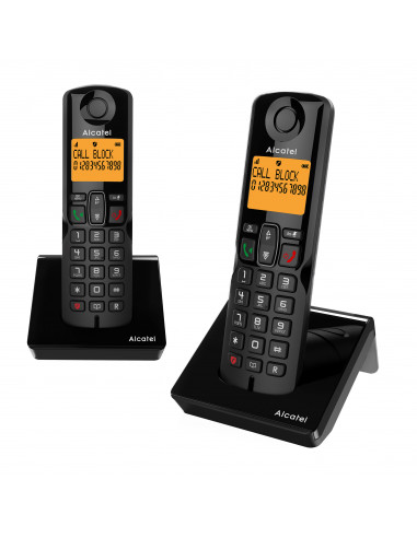 Alcatel teléfono S280 duo negro
