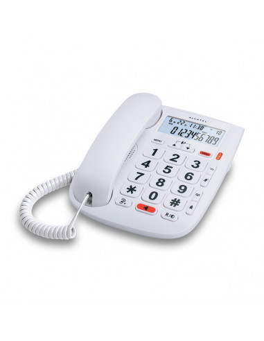 Alcatel teléfono CORDED TMax20 blanco