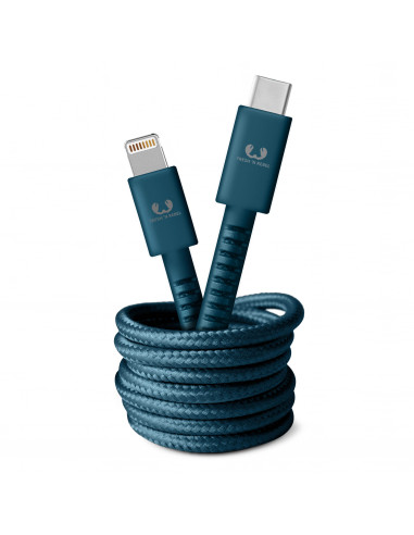 Fresh'N Rebel cable USB C a Lightning 1.5m petrol blue